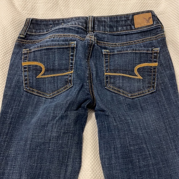 American Eagle Artist Crop Stretch Jeans Size 0 - Picture 8 of 10